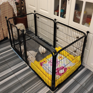 宠物狗狗围栏室内小型犬狗笼子中型犬柯基隔离门护栏自由组合栅栏