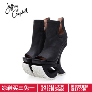 coach美國最便宜 美國jeffrey campbell 歐美風個性異型跟魚跟涼鞋T臺高跟鞋 coach便宜