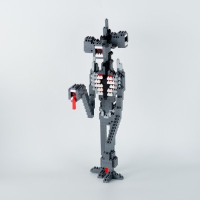 scp173乐高积木警笛头手办模型scp基金会玩具收容失效盲盒scp6789