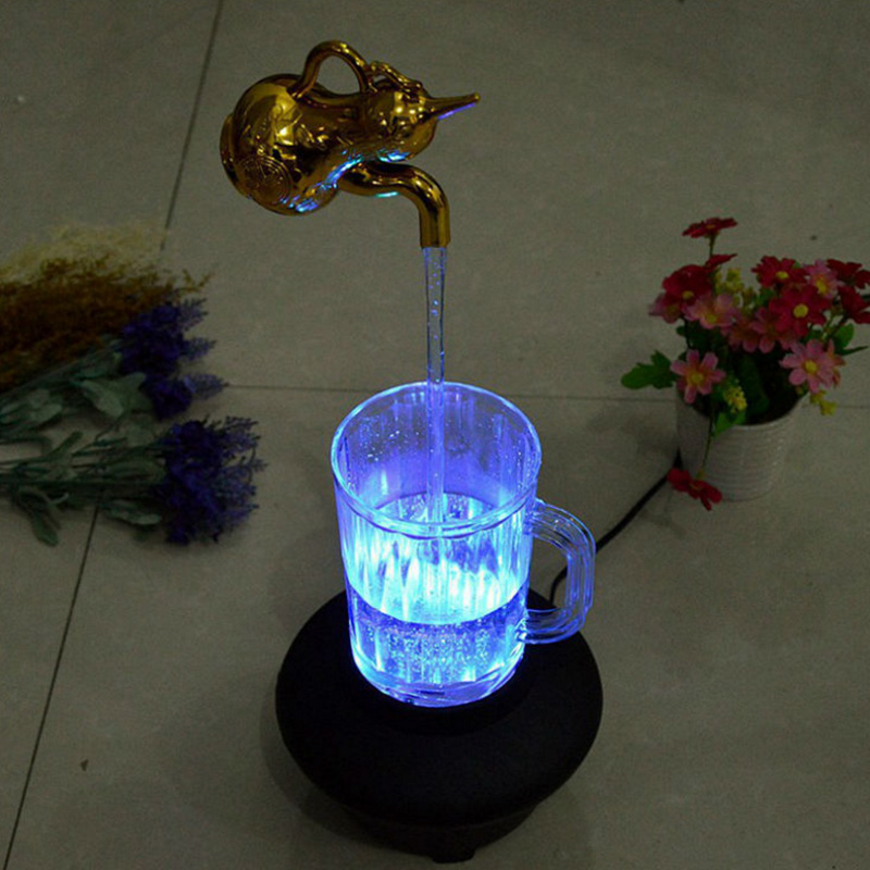 创意魔法悬浮水龙头魔术七彩水杯灯隔空取水悬空装饰牛顿永动摆件|ruв категории Домашний быт, украшения - от Buy2taobao.com для оказания профессиональной услуги покупки агента Taobao