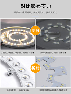 港博吸顶灯led灯芯家用替换光源透镜模组环形灯板节能灯圆形灯盘