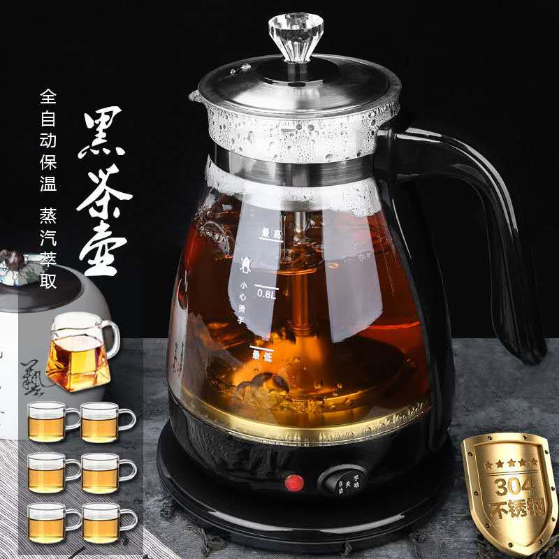 安化黑茶普洱电茶壶多功能蒸汽煮茶器