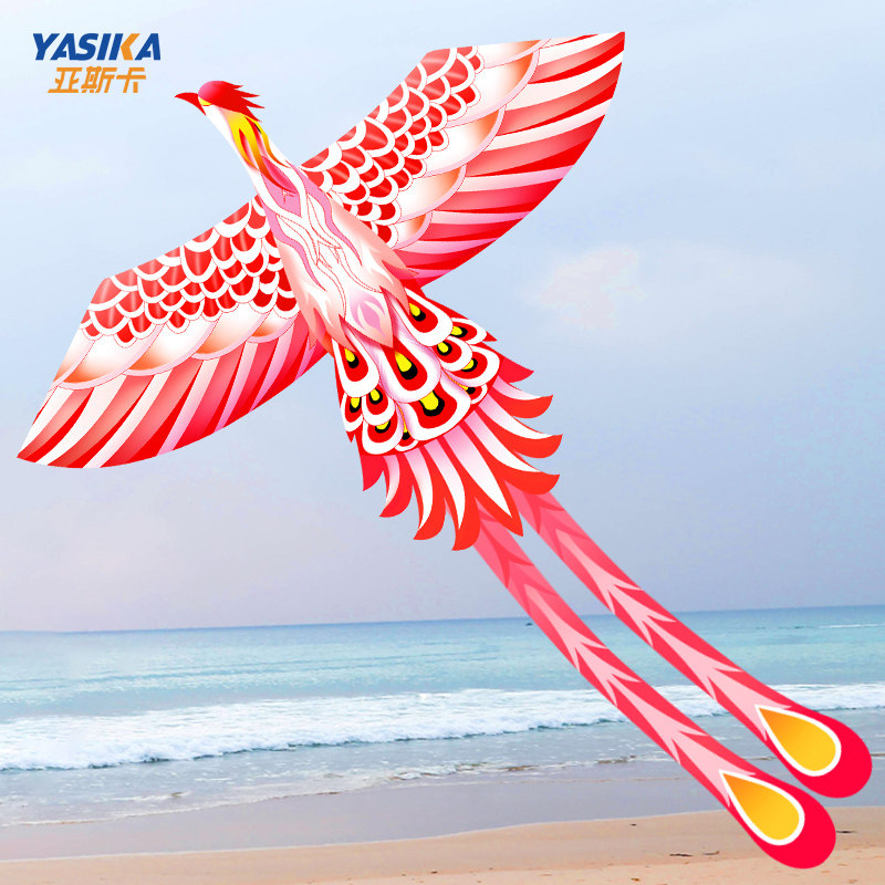 潍坊高质量风筝大型红鸾风筝大人专用凤凰新式风筝儿童微风易飞