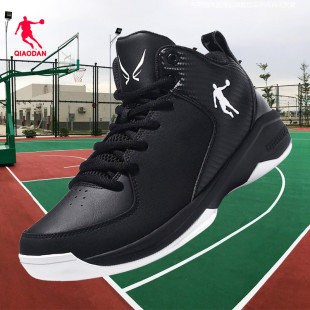乔丹男篮球鞋正品黑色运动鞋旅游鞋品牌正品学生比赛专业训练战靴