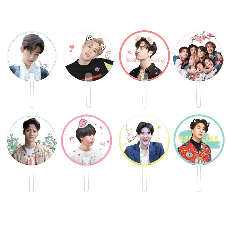 GOT7 高赛文 透明扇 透扇 便携迷你手持扇 EYES ON YOU 8款可选|ruв категории начало ежедневно, вентилятор/мини - вентилятор/аксессуары/лед колодка/лед штукатурка, веер - от Buy2taobao.com для оказания профессиональной услуги покупки агента Taobao