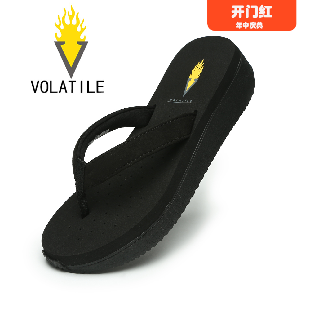 VOLATILE夏季新款时尚纯色坡