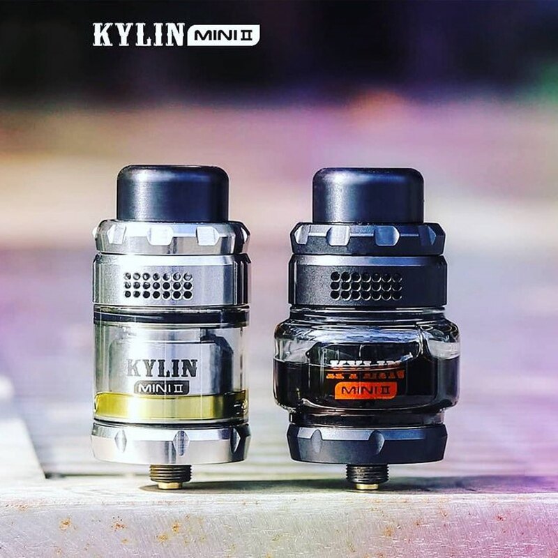 麒麟迷你二代diy储油雾化头器单发肺吸kylin mini v2 rta宙斯上膛