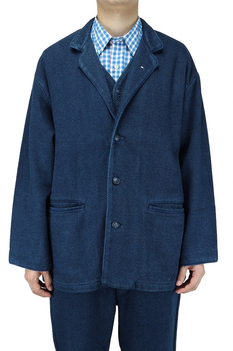 官方代理porterclassic纯银纽扣石蜡灯芯绒夹克