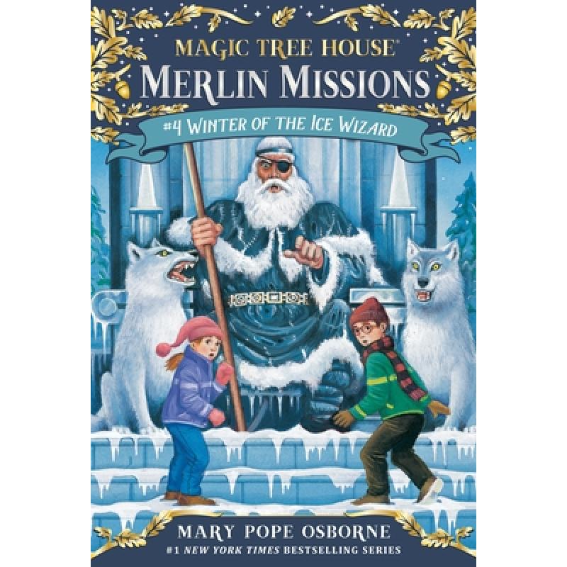 预订 Magic Tree House #32: Winter of the Ice Wizard (A Stepping Stone Book(TM)) [9780375873959]