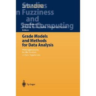 【4周达】Grade Models and Methods for Data Analysis : With Applications for the Analysis of Data Popu... [9783540211204]