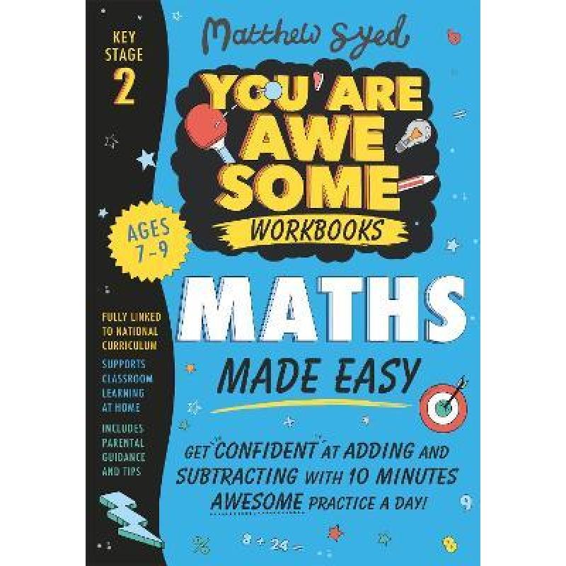 【4周达】Maths Made Easy: Get confident at adding and subtracting with 10 minutes' awesome practice a... [9781526364487]