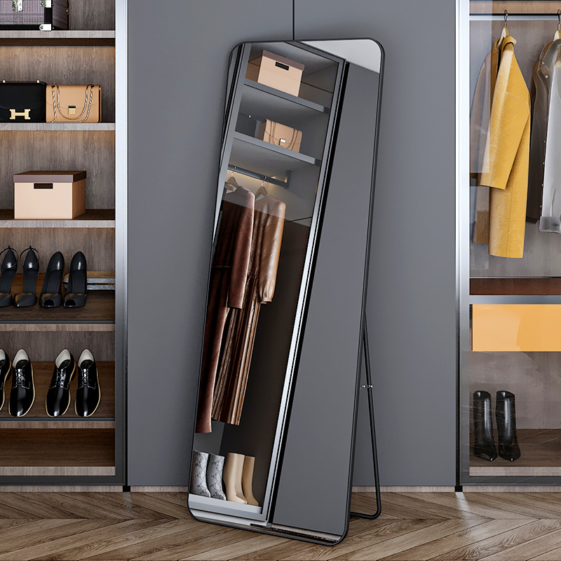 全身穿衣镜家用卧室客厅入户门衣帽间网红试衣自拍立体式落地镜子