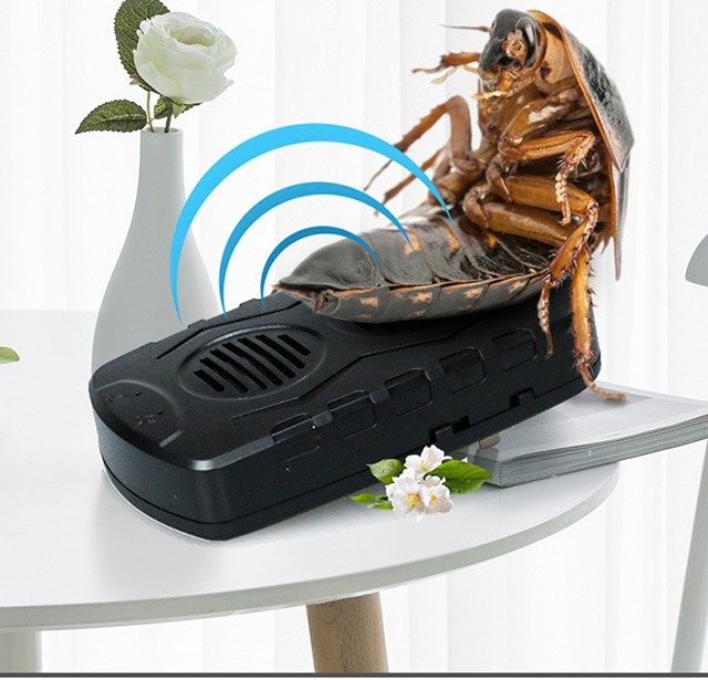 超声波电子驱虫器驱除灭杀去防蟑螂神器家用蟑螂克星全窝端驱鼠器