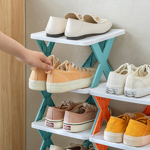 鞋架子简易家用门口收纳神器新款放鞋柜室内多层省空间小窄置物架