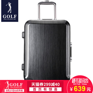 gucci皮帶尺寸怎麼選 高爾夫GOLF時尚萬向輪鋁框拉桿箱多尺寸旅行箱多色可選男女行李箱 gucci