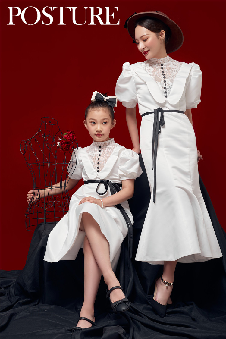 影楼亲子装儿童摄影服装新款母女装时尚辣妈写真拍照服装影楼主题