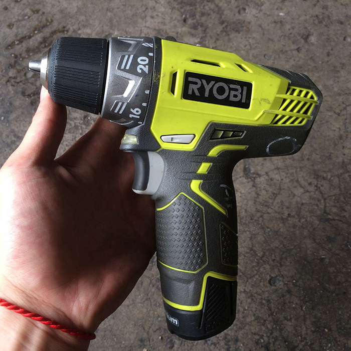 正品进口二手良明12v小巧型锂电充电式起子木工电动螺丝刀电钻