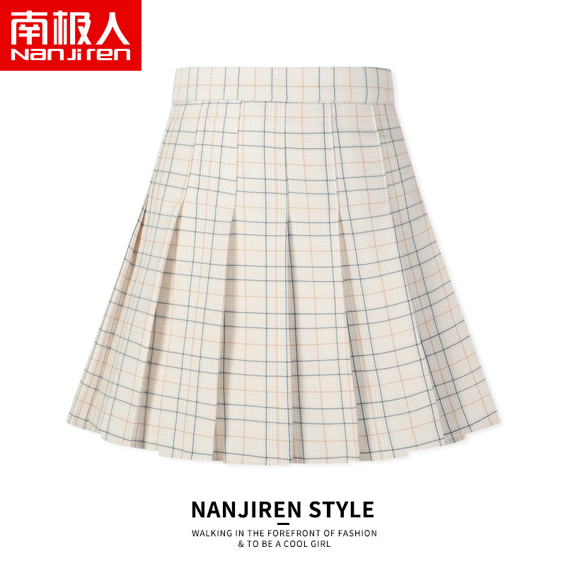短裙2021年新款時尚女生a字裙百褶裙半裙夏季防走光格子半身裙女在類目 女裝/女士精品, 半身裙中 - 來自Buy2taobao.com提供專業的淘寶代購服務