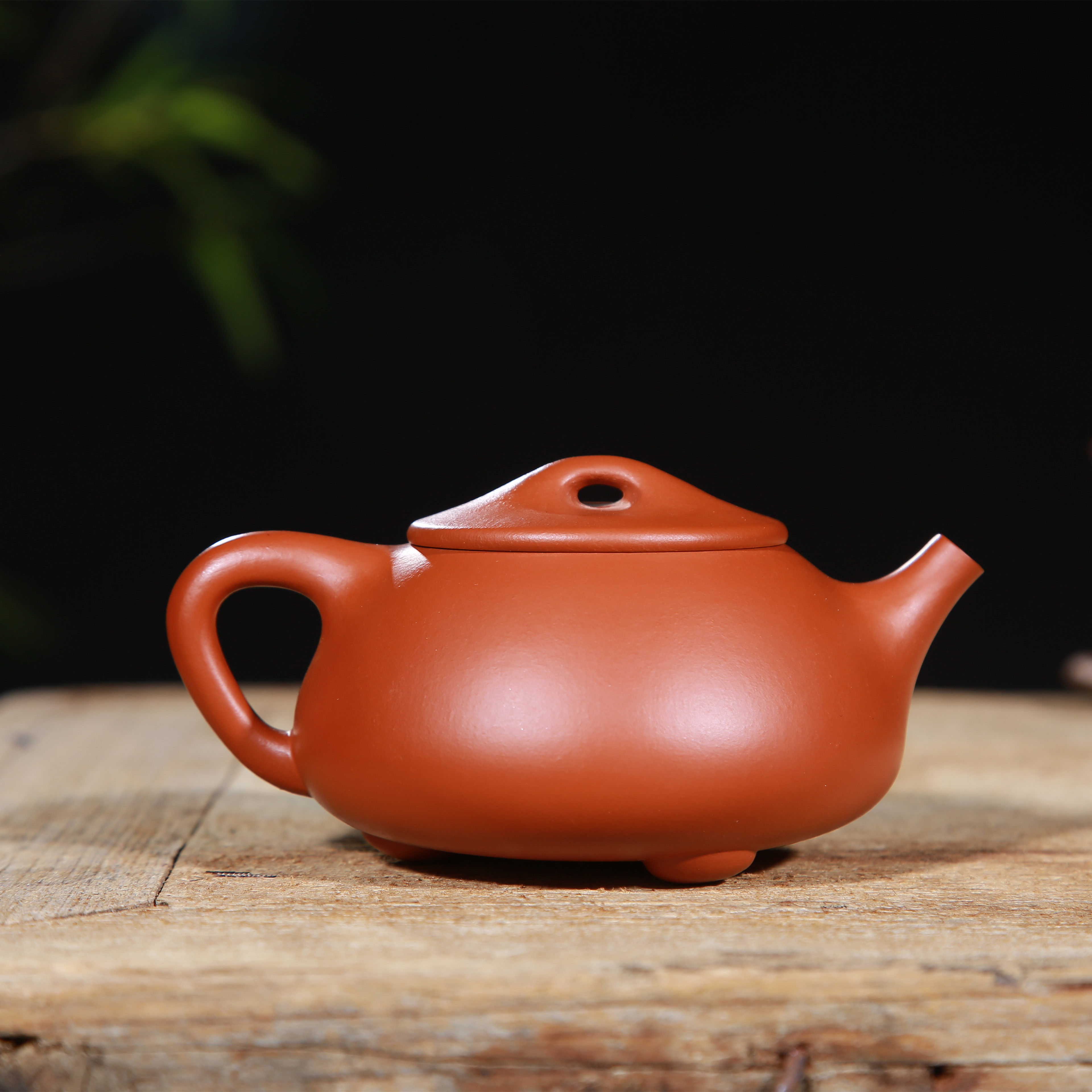 助理工艺美术师 王红华 石瓢 280cc 原矿朱泥