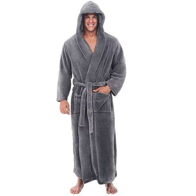 warm Nightwear Pyjamas Pajamas home wear Winter Solid men