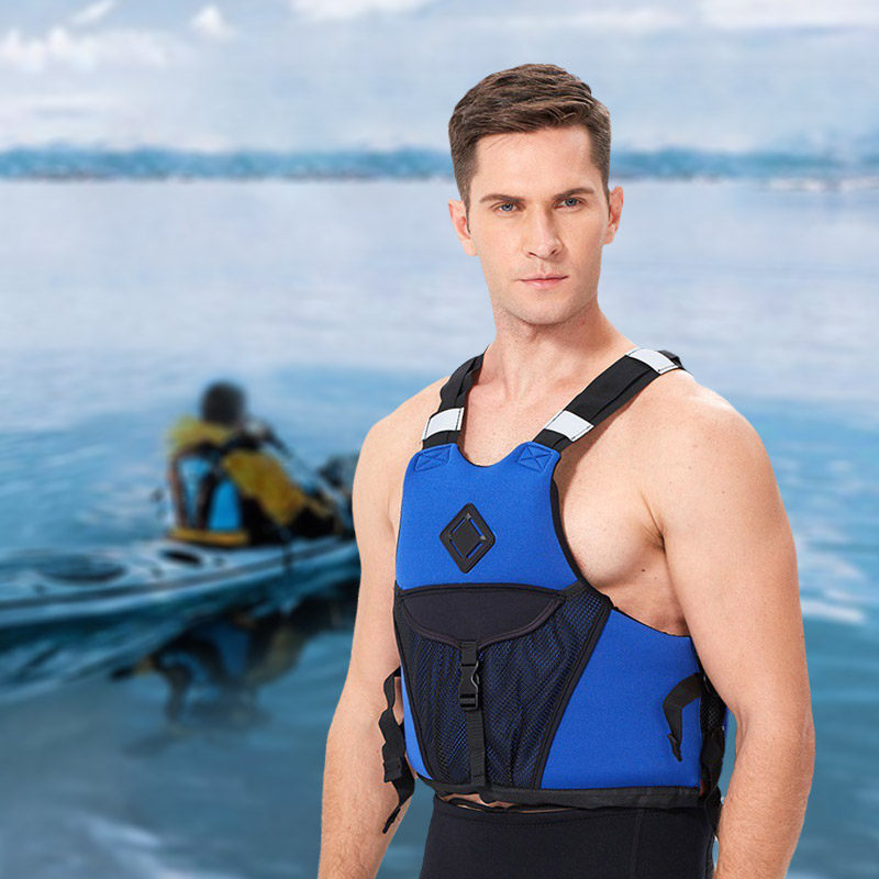 户外浮力背心专业游泳漂流救生衣大人成人摩托艇皮划艇风帆板桨