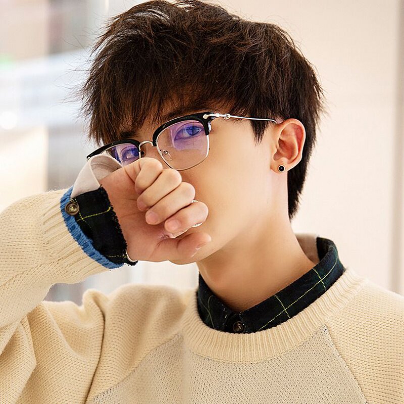 薛之谦同款眼镜男潮近视网红男款平光镜女潮流眼睛框抗蓝光防辐射