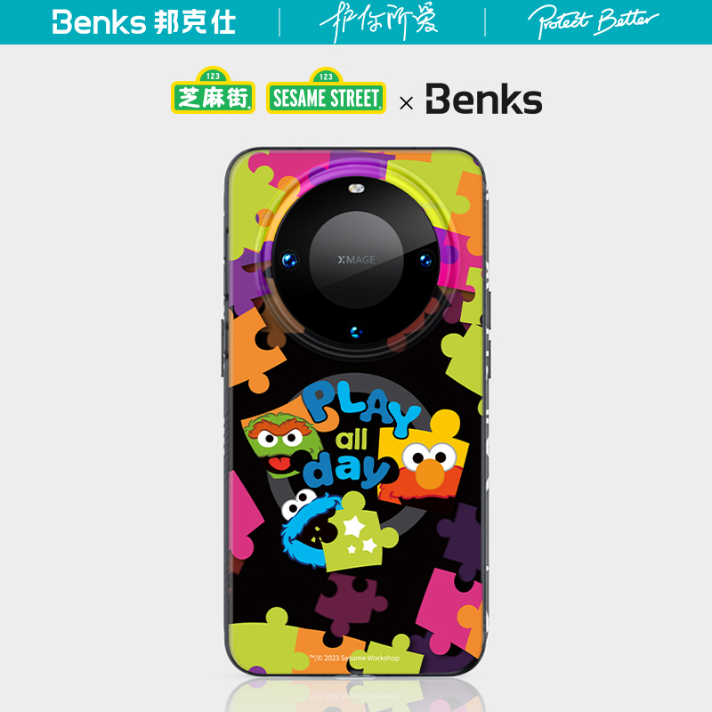 【芝麻街联名款】Benks适用华为