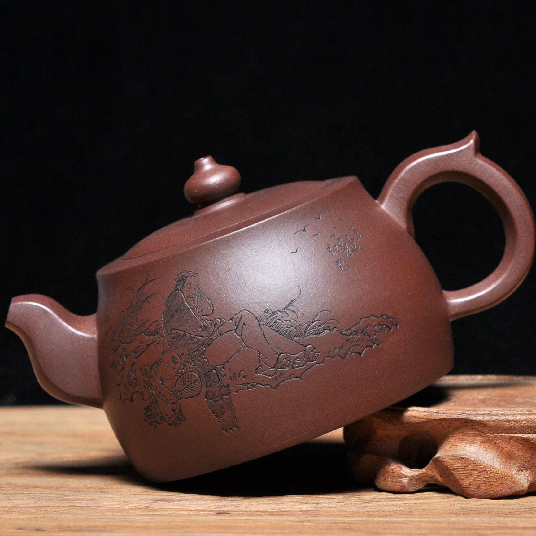 大品 做工非常难得 著名紫砂陶艺家 储国峰 井泉