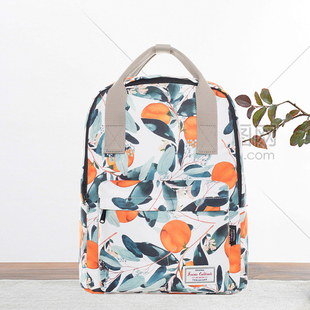 背包泫雅冷门女布艺手提包大容量学生夏聚酯纤维宝妈带娃出门包包