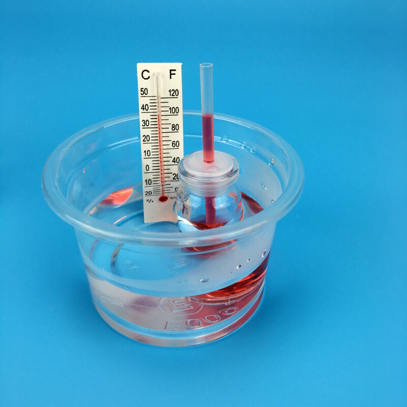 科技小制作发明儿童手工diy物理科学实验热胀冷缩材料自制温度计
