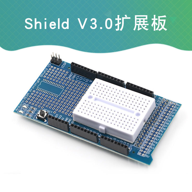 MEGA 2560 R3 Proto Prototype Shield V3.0 扩展板+170孔面包板|msdalam kategori perkakasan/alat, 电气控制, 电力电子元器件, 电力微电子组件 - dari Buy2taobao.com untuk memberikan perkhidmatan ejen Taobao profesional membeli