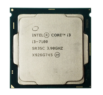 英特尔i3-7100散片cpu 处理器i3-8100