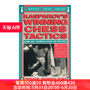 世界冠军卡斯帕罗夫获胜战术  英文原版 Kasprov's Winning Chess Tactics Bruce Pandolfini 英文版 进口英语原版书籍