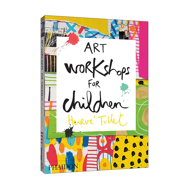 孩子们的艺术工作坊 英文原版 Art Workshops for Children 培养孩子艺术素养 儿童艺术启蒙绘本 英文版 进口英语原版书籍