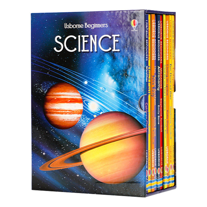 初探科学10册盒装 英文原版 usborne beginners science 物理书籍