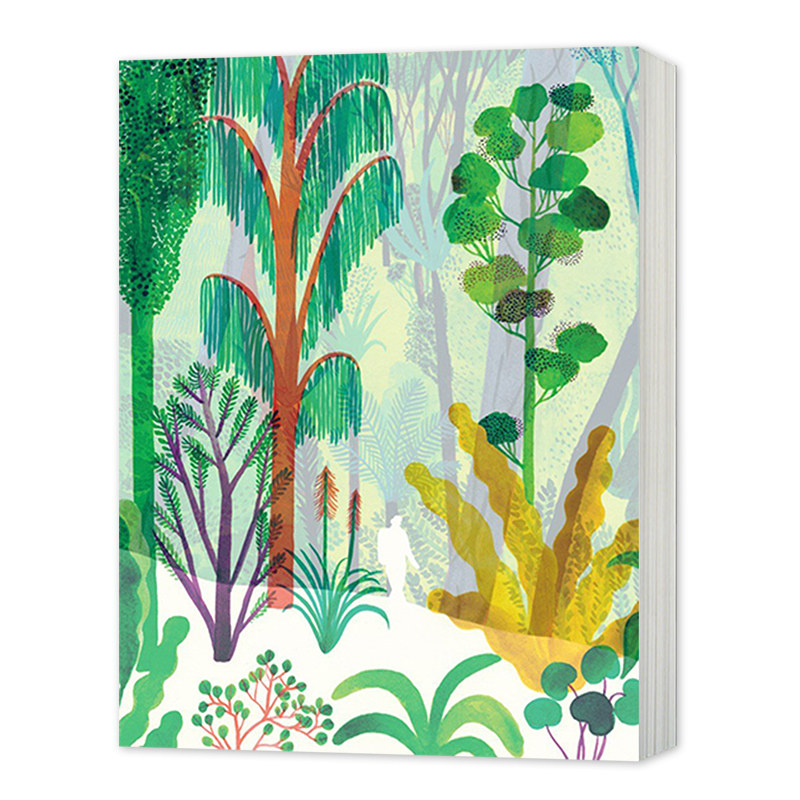 森林英文原版儿童故事艺术绘本theforest英文版进口原版英语书籍