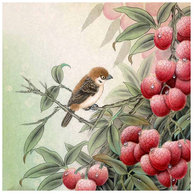 【即刻拍】李年生《南州六月荔枝丹》国家一级美术师 工笔精品