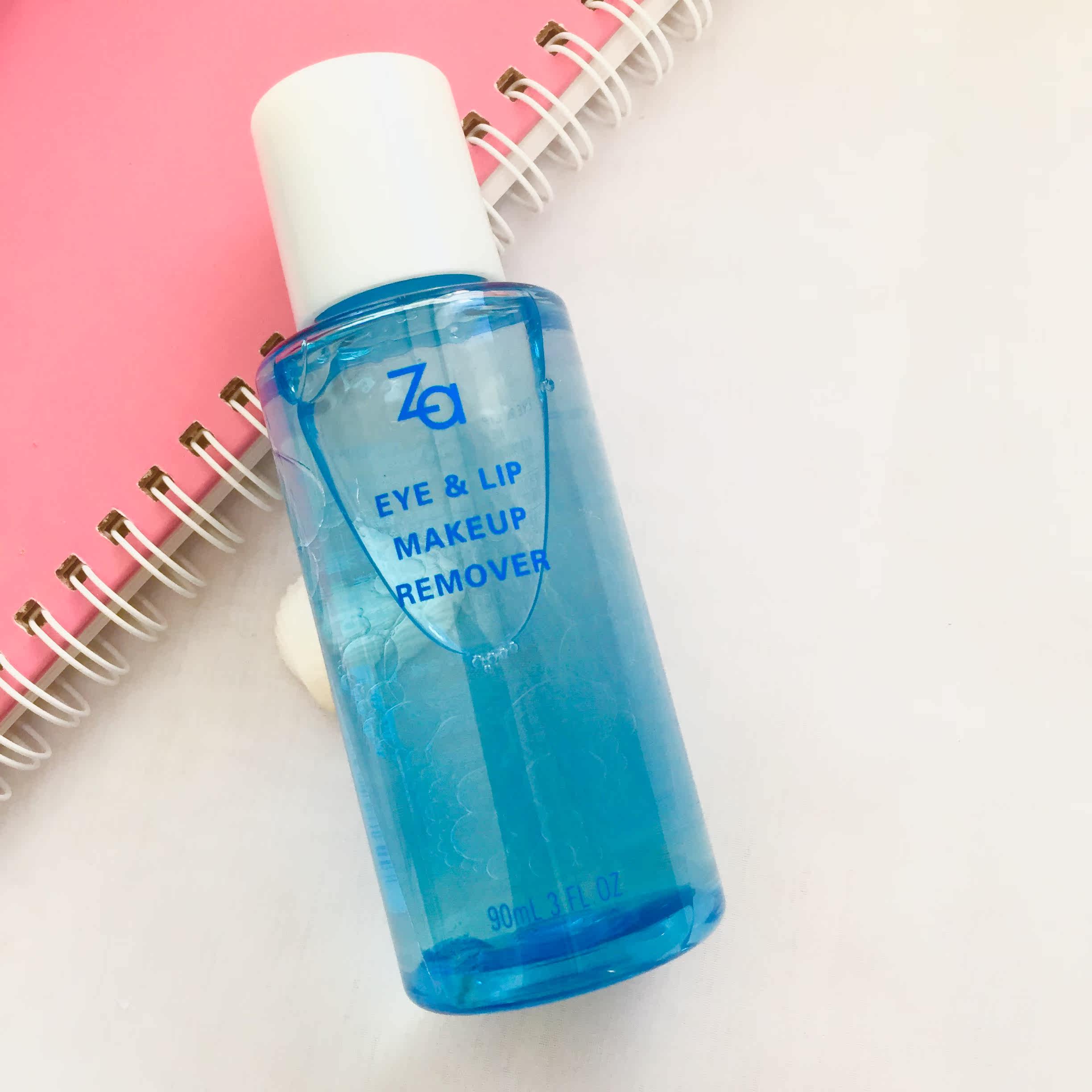 热销za眼唇卸妆液_包邮 za姬芮柔润眼唇卸妆液90ml深层清洁卸妆水卸妆