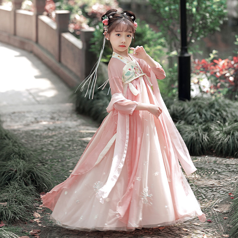 古风女童装汉服仙女