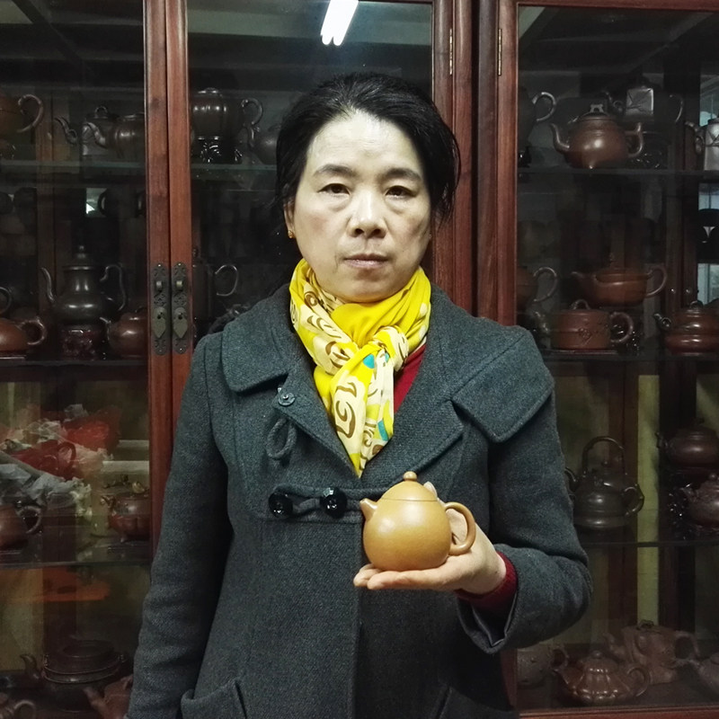 国家级工艺美术员 王锡珍 龙蛋 原矿稀有金砂段