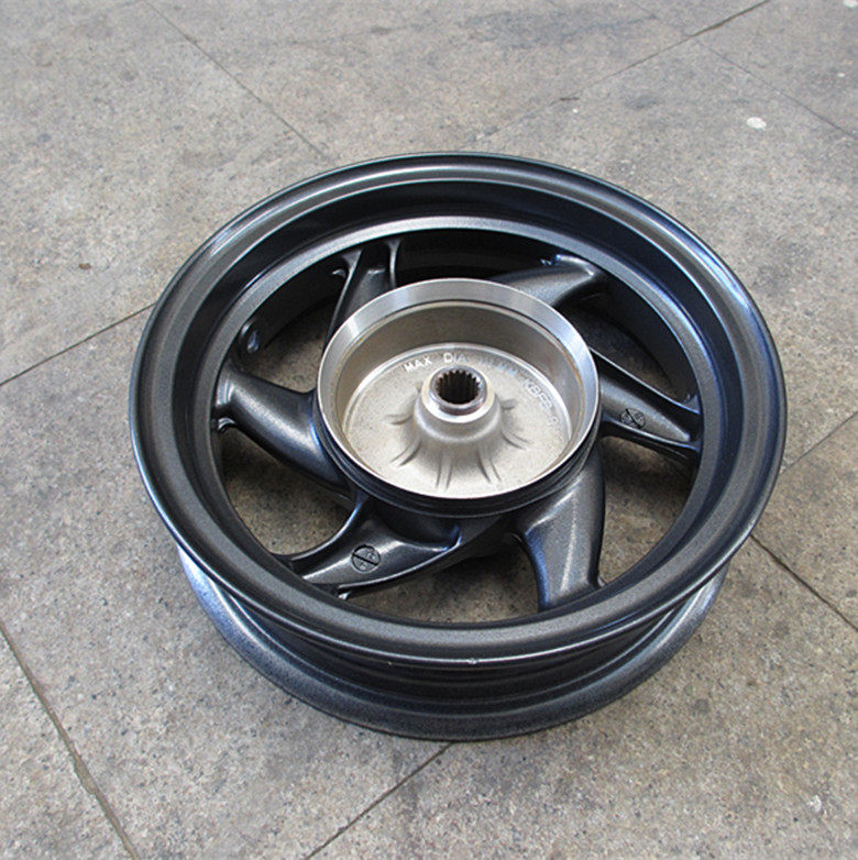 热销珠峰光阳_光阳豪迈gy6125摩托车后轮圈珠峰豪迈zf150a原装后轮毂