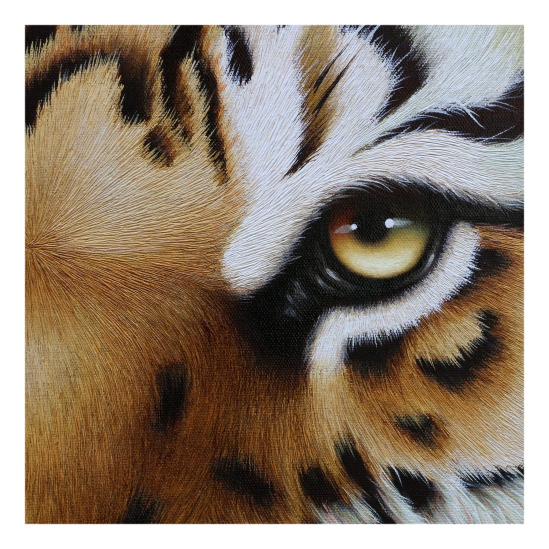 (朝鲜)人民艺术家李哲《虎》万寿台创作社 大卫画廊