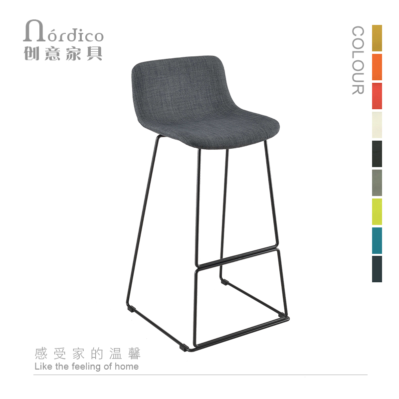 北欧吧台椅铁艺咖啡厅桌椅子高脚吧凳欧式酒吧椅现代简约高脚凳子在类目 住宅家具, 坐具类, 椅类, 餐椅中 - 来自Buy2taobao.com提供专业的淘宝代购服务