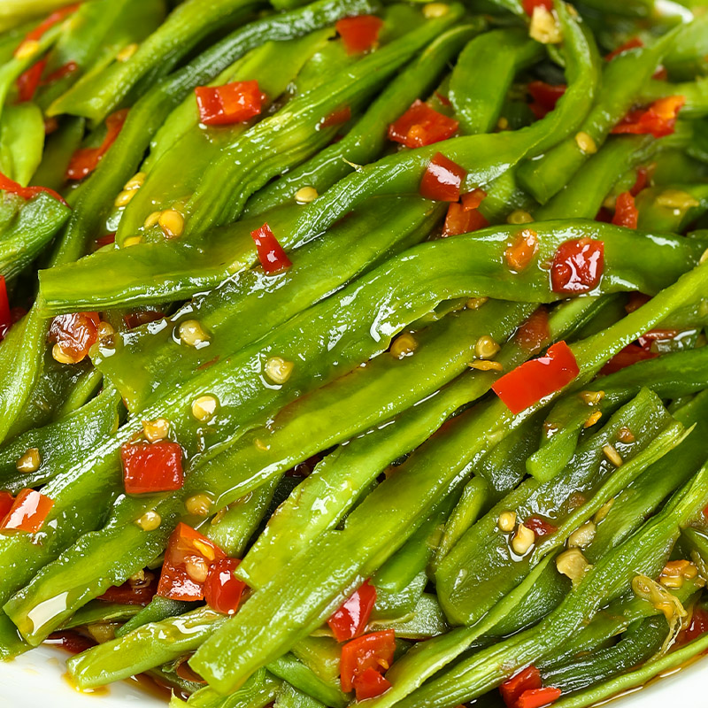 湖南特产香辣剁椒贡菜下饭菜瓶装即食