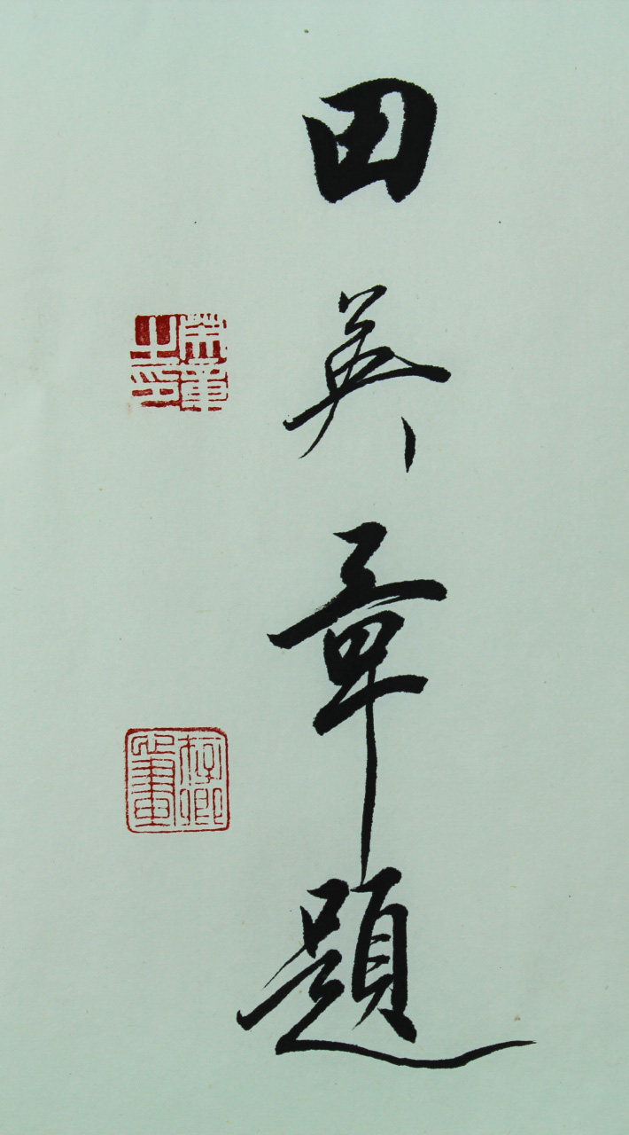 田英章《书法天道酬勤》 - 闲鱼拍卖