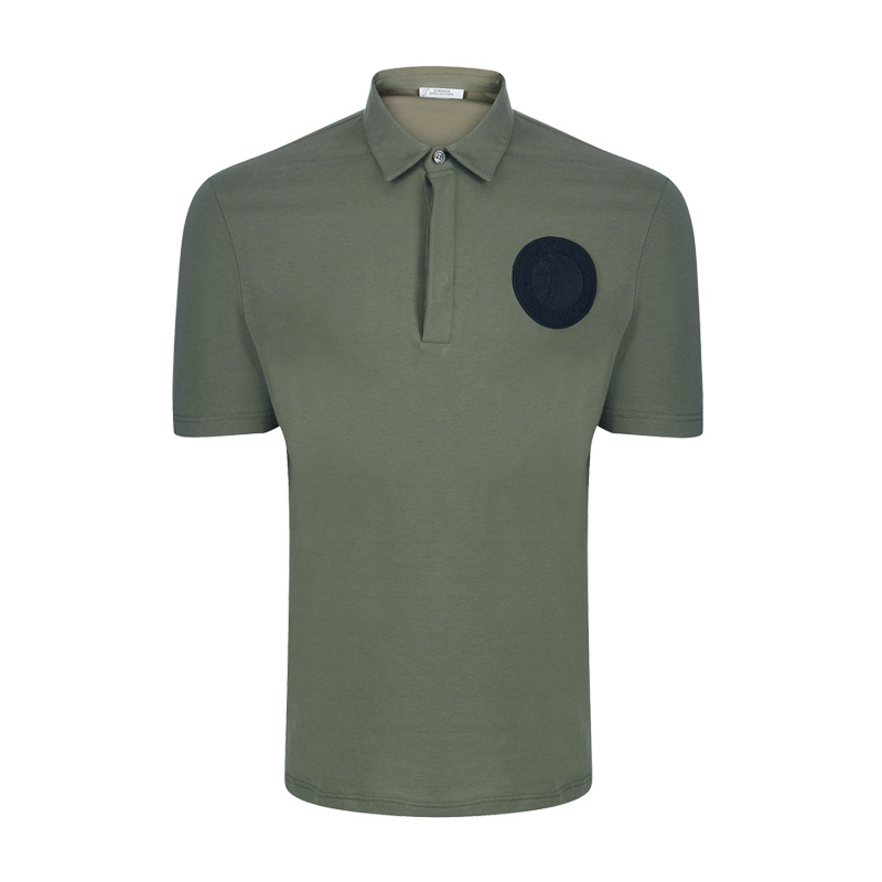 quality goods Versace/ Versace Short sleeved men's wear pure cotton VC Half Face Medusa Lapel man POLO Sweaterin the Men's clothing, Polo Shirts category - from Buy2taobao.com to provide professional Taobao agent buy service