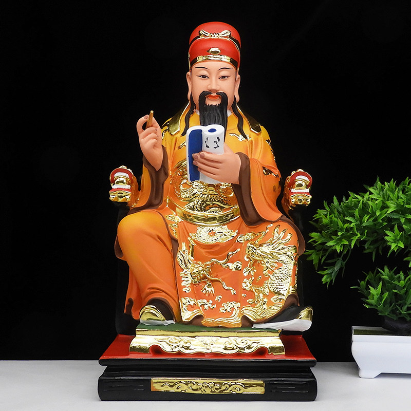 文昌帝君神像文昌神像树脂彩色神像