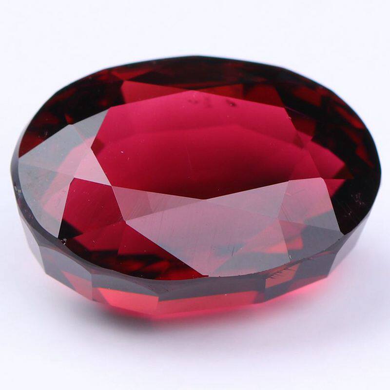 11.6ct 巴西天然绝美鸡血红大颗红碧玺裸石