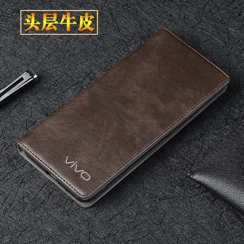 vivos10pro保护套真皮翻盖皮套s10手机套镜头全包防摔外壳v2130a新款