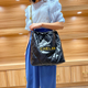 水桶包女2023新款22bag垃圾袋羊皮菱格链条购物袋托特包女大容量
